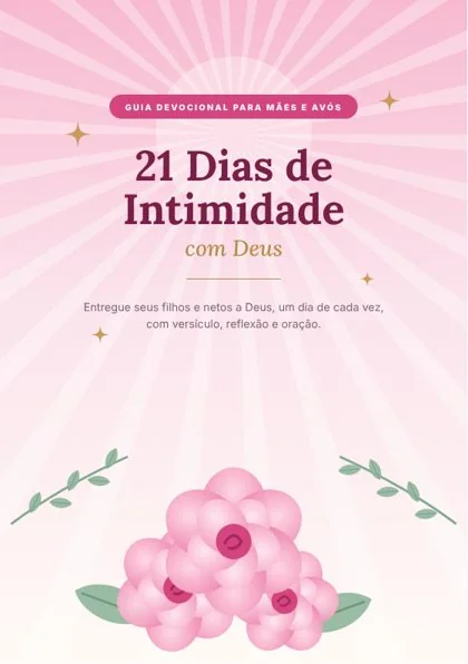 Capa do guia 21 Dias de Intimidade com Deus
